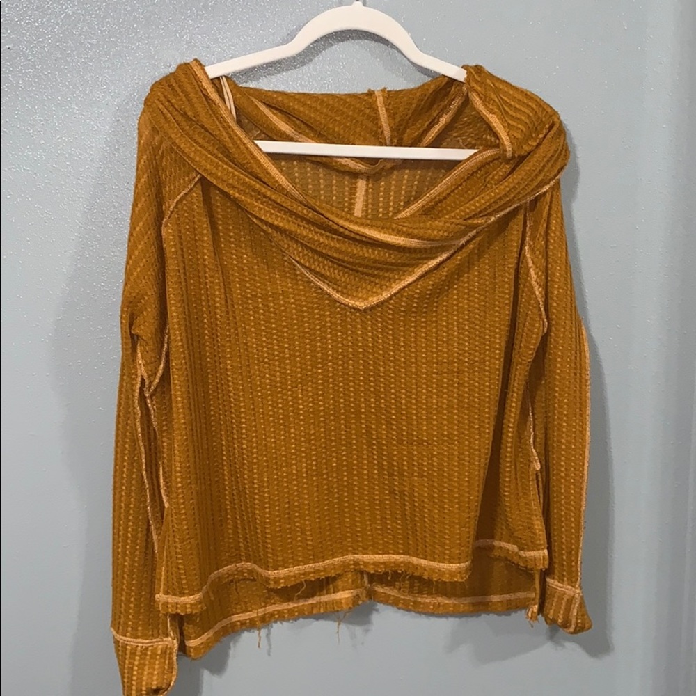 free people off the shoulder cross blouse